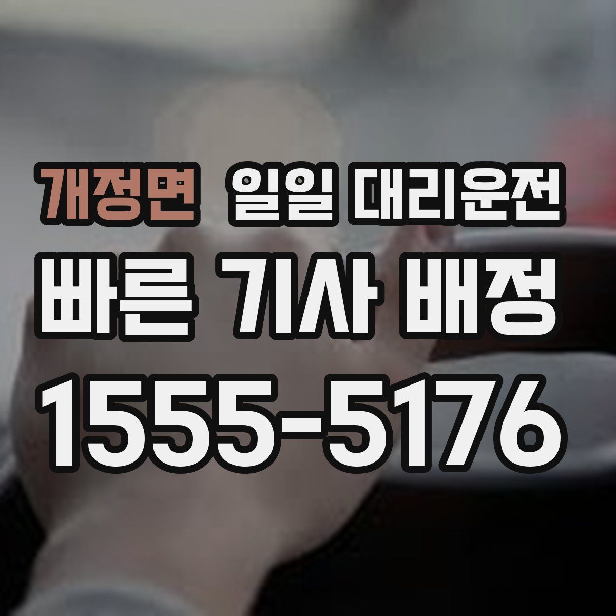 개정면 일일 대리운전