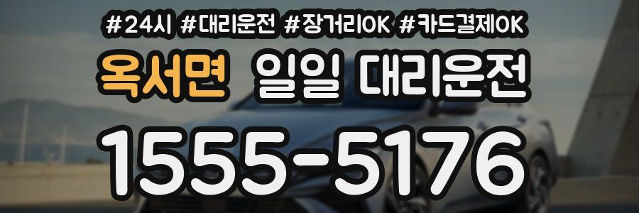 옥서면 일일 대리운전