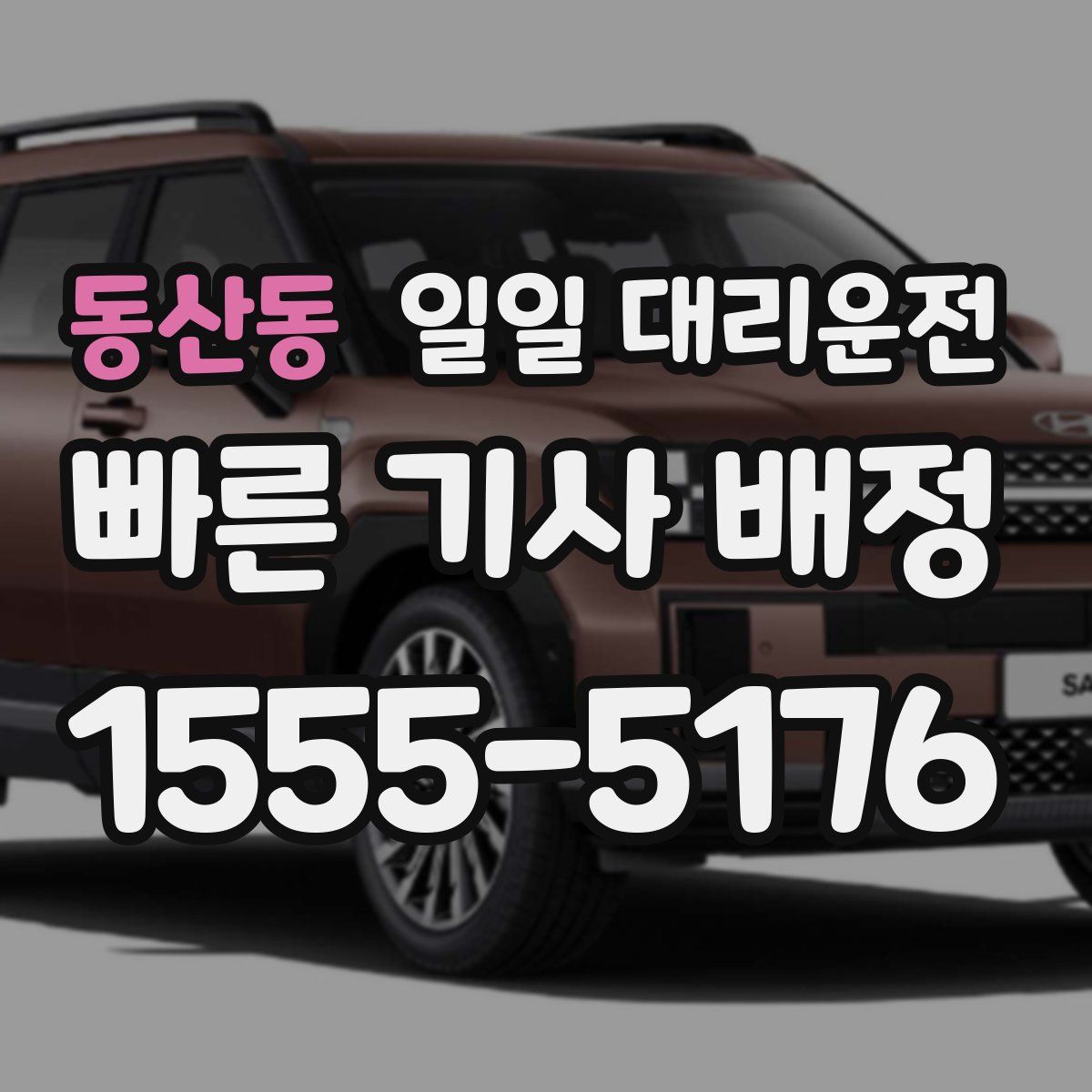 동산동 일일 대리운전