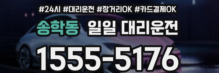 송학동 일일 대리운전