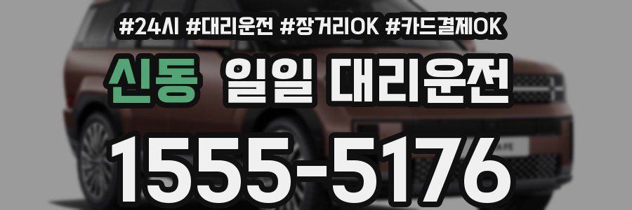 신동 일일 대리운전
