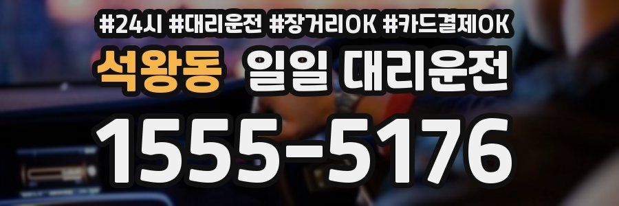 석왕동 일일 대리운전