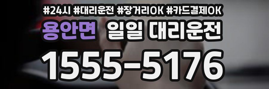 용안면 일일 대리운전