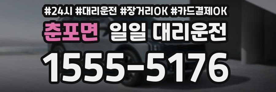 춘포면 일일 대리운전