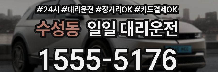 수성동 일일 대리운전