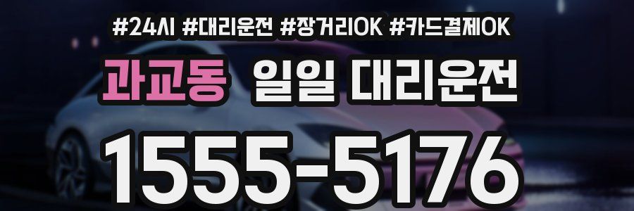 과교동 일일 대리운전