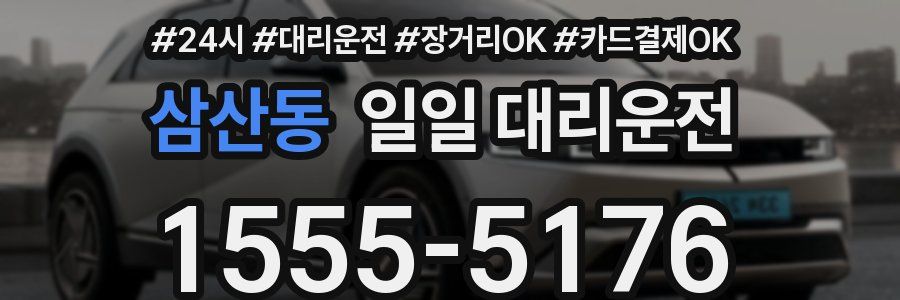 삼산동 일일 대리운전