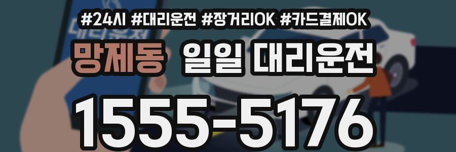 망제동 일일 대리운전