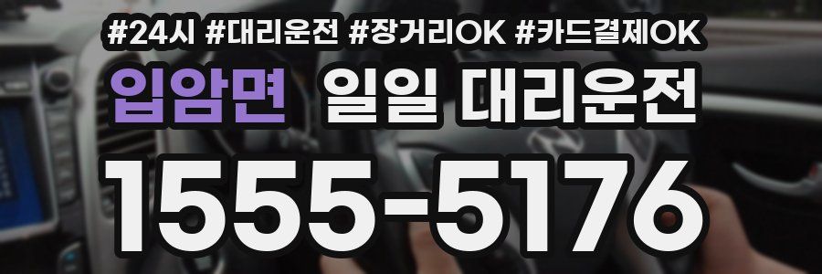 입암면 일일 대리운전
