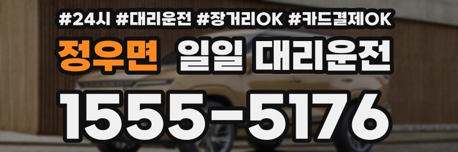 정우면 일일 대리운전