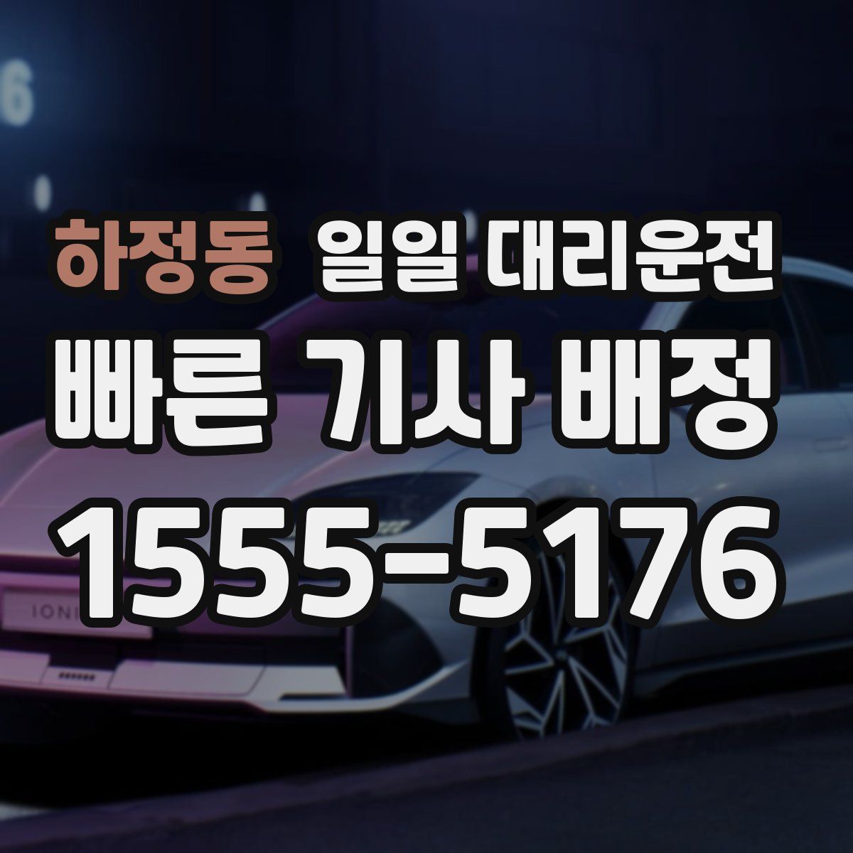하정동 일일 대리운전