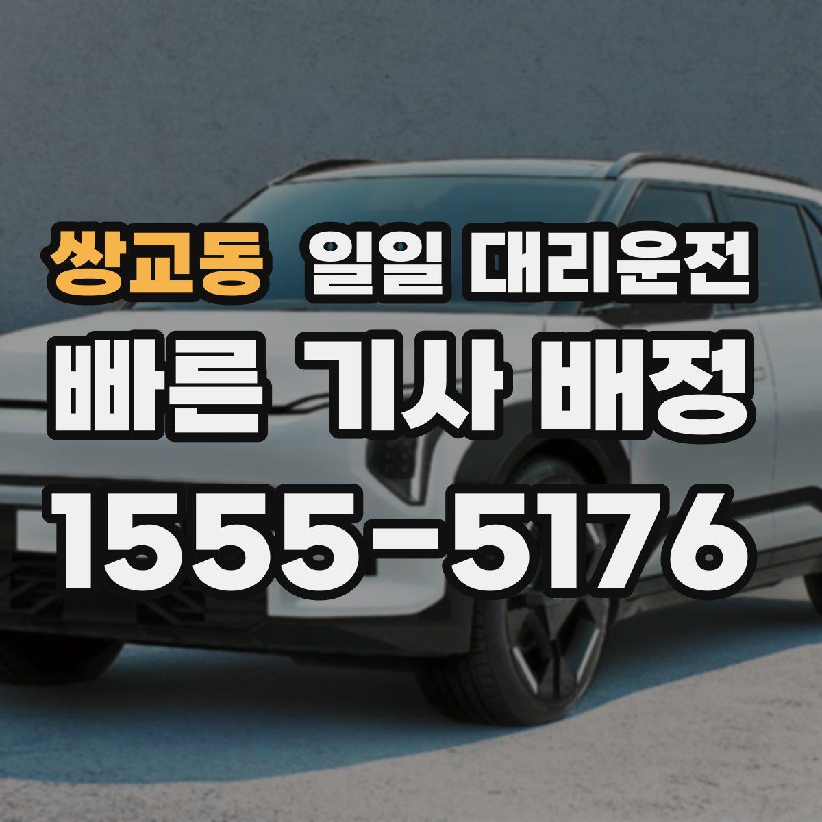 쌍교동 일일 대리운전