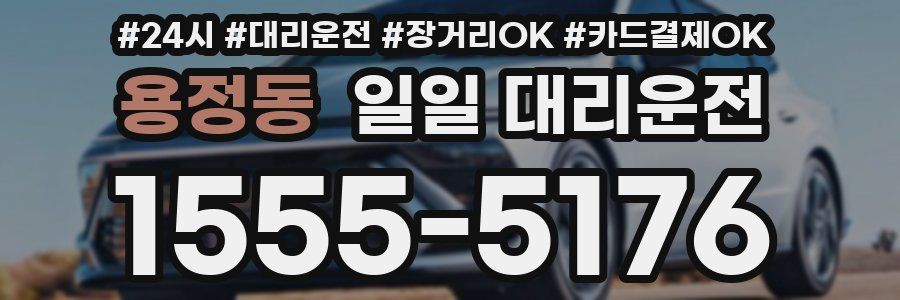 용정동 일일 대리운전