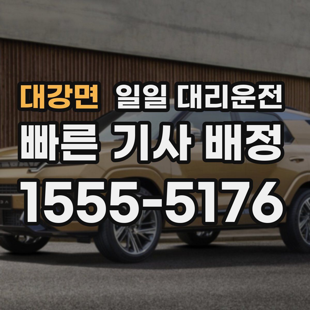 대강면 일일 대리운전