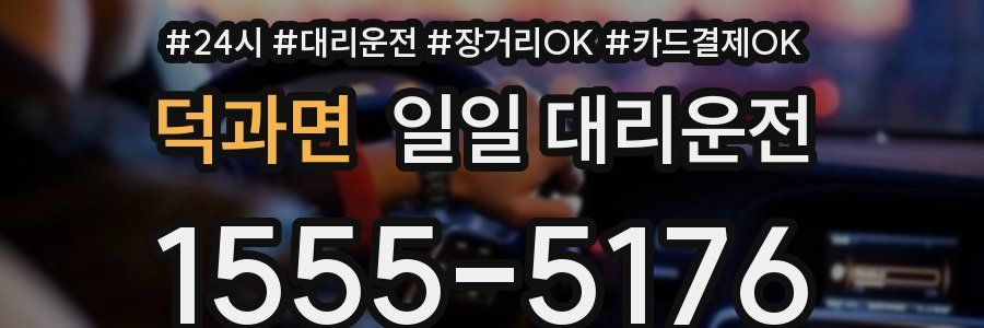 덕과면 일일 대리운전