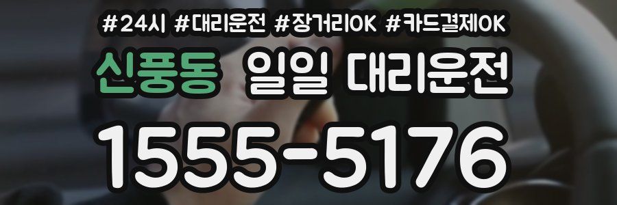 신풍동 일일 대리운전