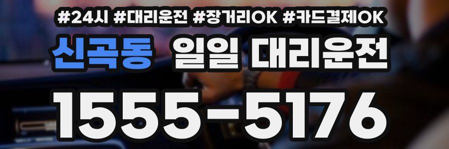 신곡동 일일 대리운전