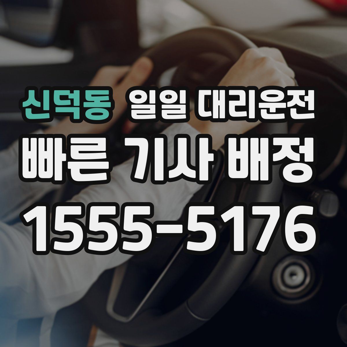 신덕동 일일 대리운전