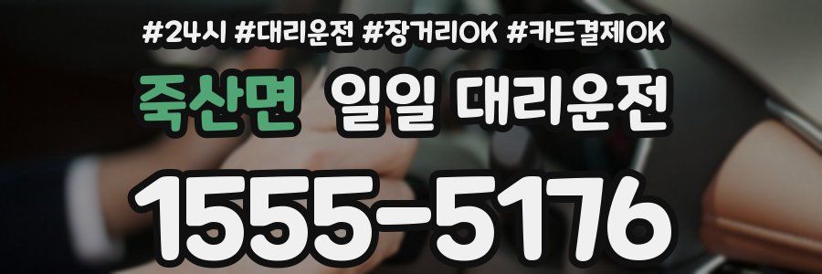 죽산면 일일 대리운전