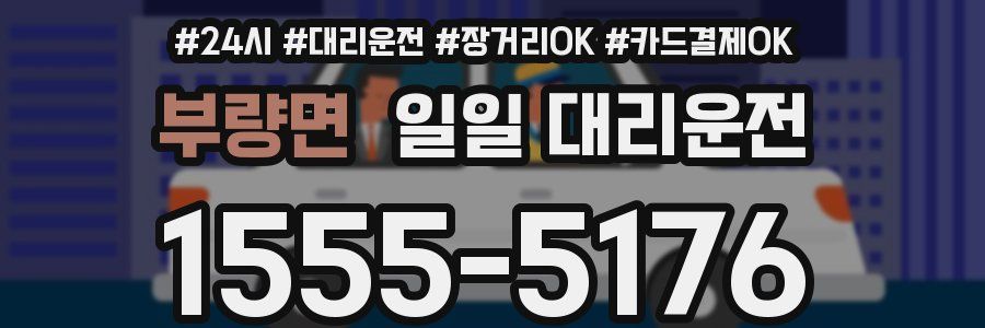 부량면 일일 대리운전