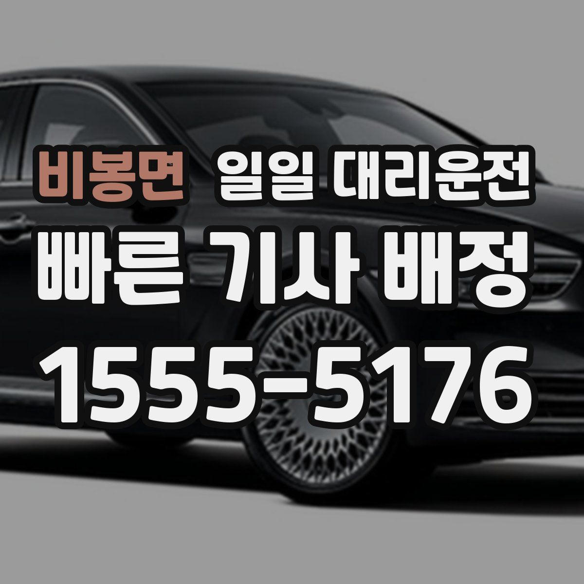 비봉면 일일 대리운전