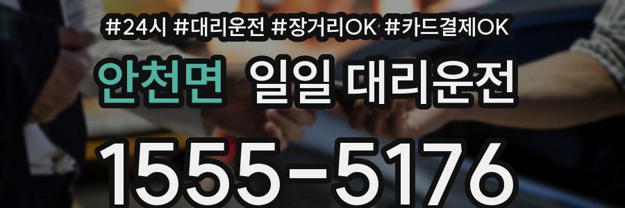 안천면 일일 대리운전