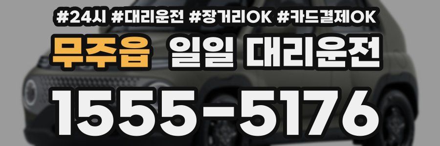 무주읍 일일 대리운전