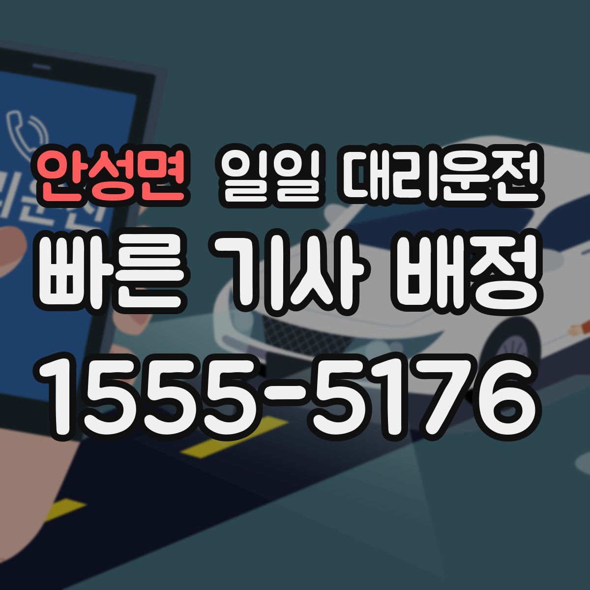 안성면 일일 대리운전