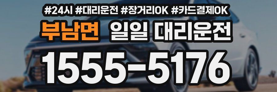 부남면 일일 대리운전
