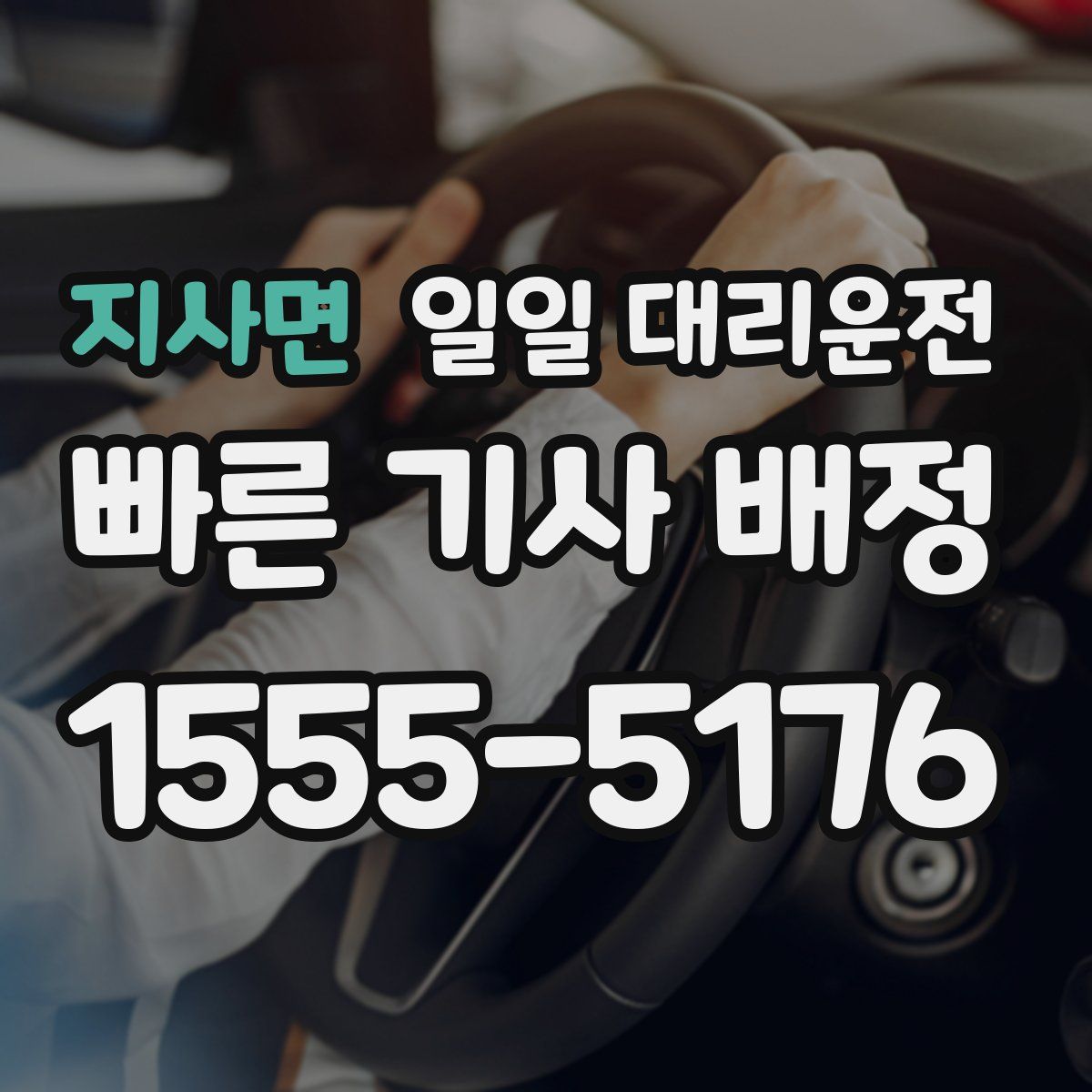 지사면 일일 대리운전
