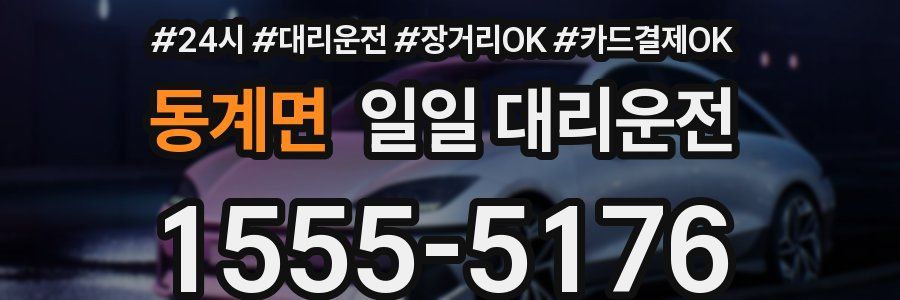 동계면 일일 대리운전