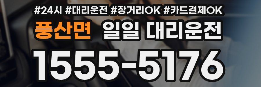 풍산면 일일 대리운전