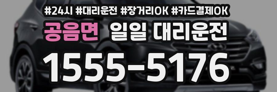 공음면 일일 대리운전