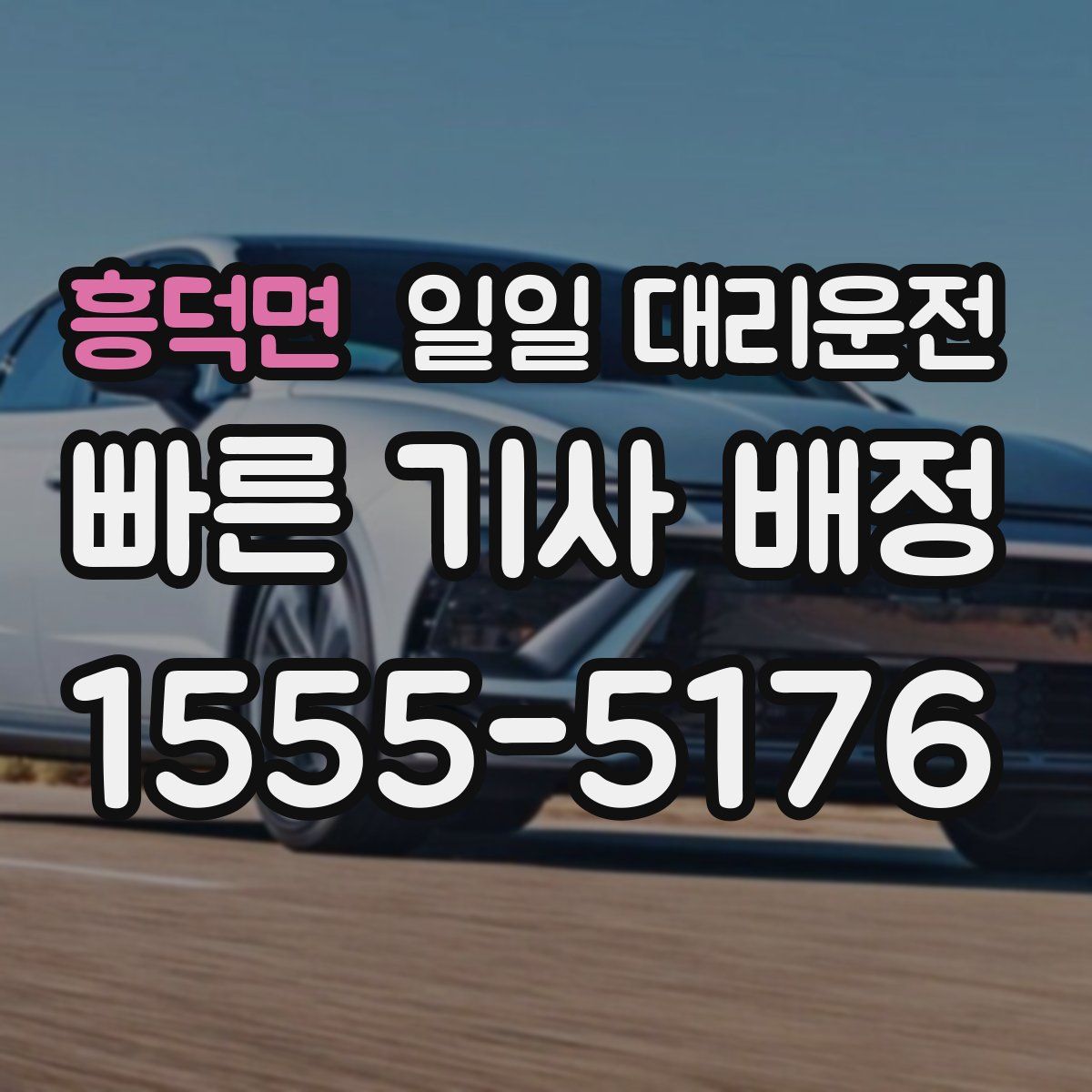 흥덕면 일일 대리운전