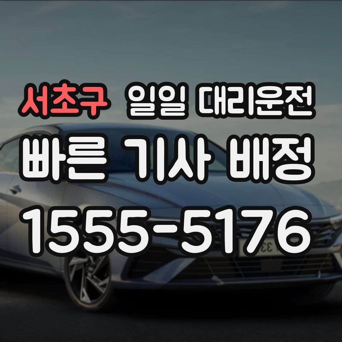 서초구 일일 대리운전