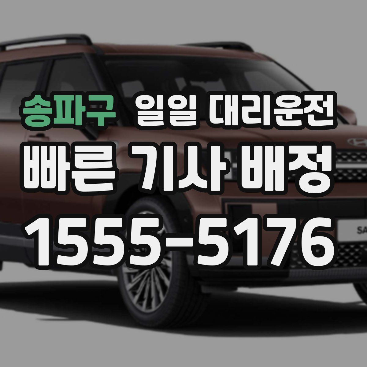 송파구 일일 대리운전