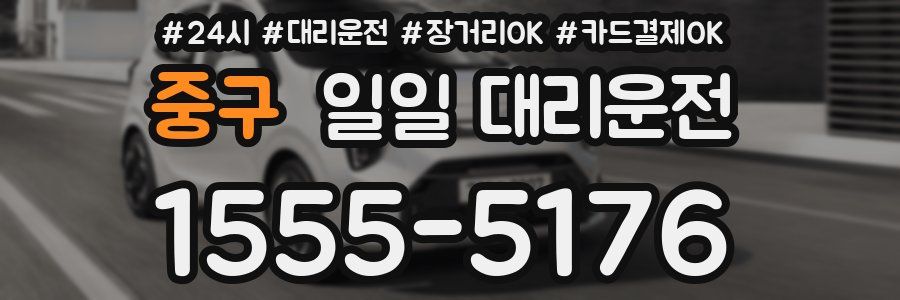 중구 일일 대리운전