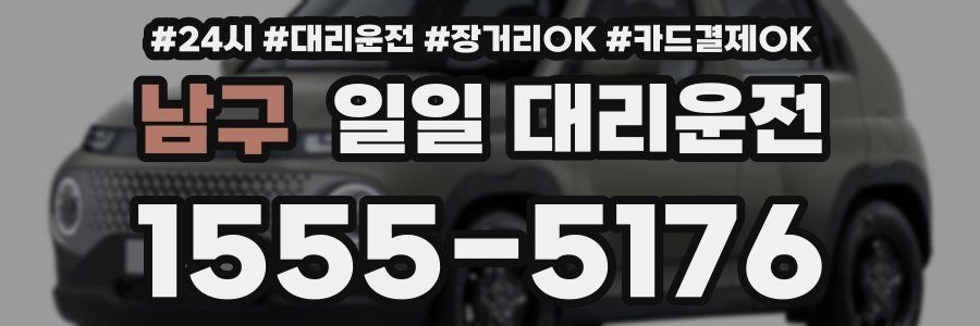 남구 일일 대리운전