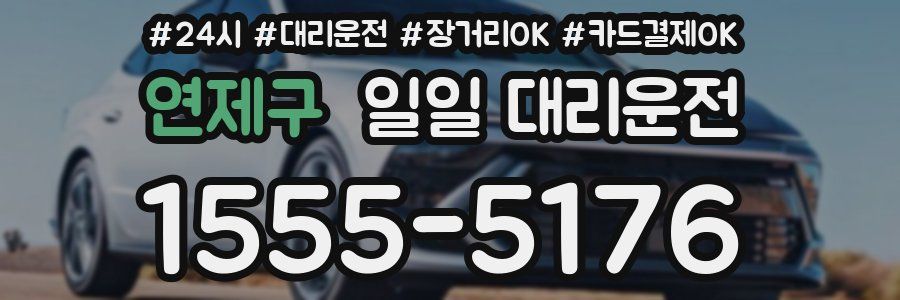 연제구 일일 대리운전