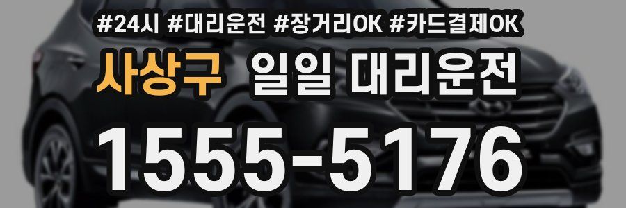 사상구 일일 대리운전