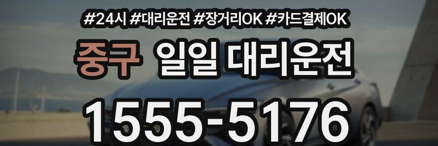 중구 일일 대리운전