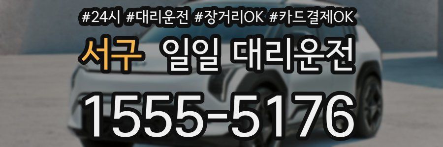 서구 일일 대리운전