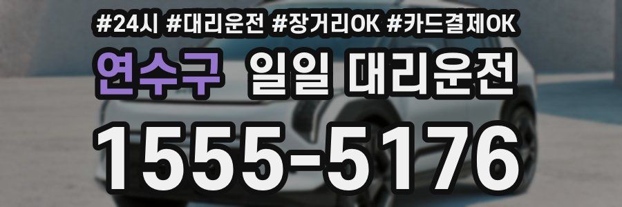 연수구 일일 대리운전