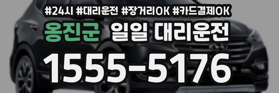 옹진군 일일 대리운전