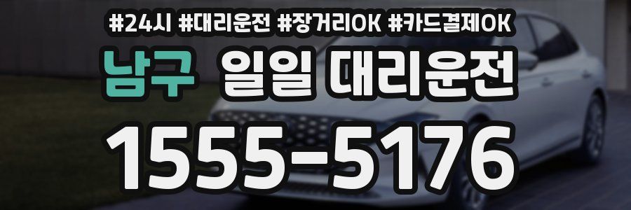 남구 일일 대리운전