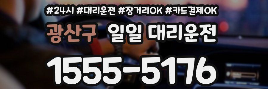 광산구 일일 대리운전