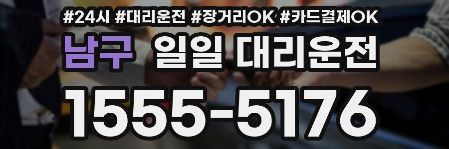 남구 일일 대리운전