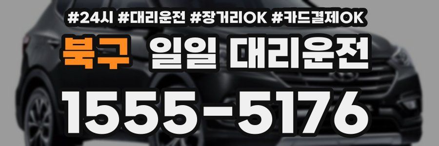 북구 일일 대리운전