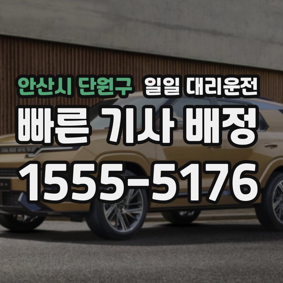안산시 단원구 일일 대리운전