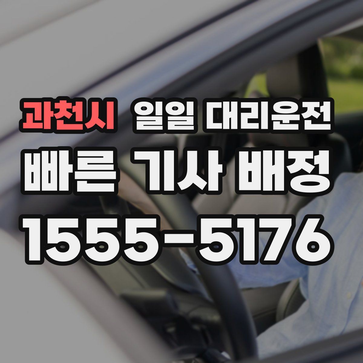 과천시 일일 대리운전